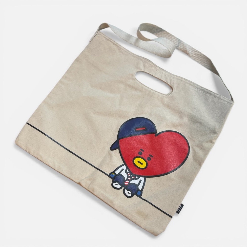 NWOT Bt21  Tata Canvas Tote Bag